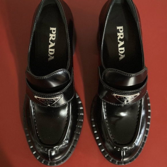 Prada Heeled Loafers - Picture 6 of 10
